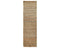 8 Feet Moroccan Brown Hand Woven Wool Runner Rug